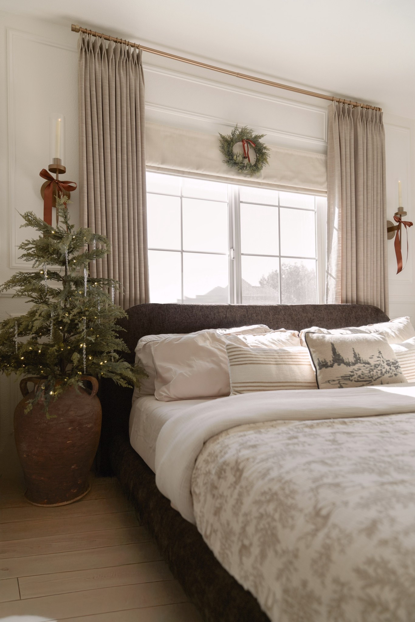 Trust me.. this is what she wants for Christmas!

Our guest room got a little upgrade just in time for the holidays — custom curtains and a motorized Roman shade from @twopagescurtains made all the difference. 

Now it actually feels like a cozy little escape for friends and family to crash in during the holiday madness.🤍

SHADE DETAILS:
Motorized Cordless Roman Shade | Isabella fabric collection: Seedpearl | Blackout Liner

CURTAIN DETAILS:
Liz Linen Drape Pleated | Grey Beige | Memory Shaped Pinch Pleat | Unlined 

Take 27% off with code EVA27 & enjoy their #BlackFriday sale happening now - December 2nd!

Comment “WINDOW” below for a link sent to your DM's!

#twopageshome #CasaChicollo #GuestRoomGoals #HomeInspo #NeutralHome #OrganicModern #CozySpaces #HolidayHosting #HomeDetails #SelectBlinds #InteriorDesign #ModernHome #HomeDecor #CaliforniaStyle #WarmNeutrals #GuestBedroom #SoftMinimalism #DesignDetails 

#LTKHome #LTKHoliday #LTKSeasonal