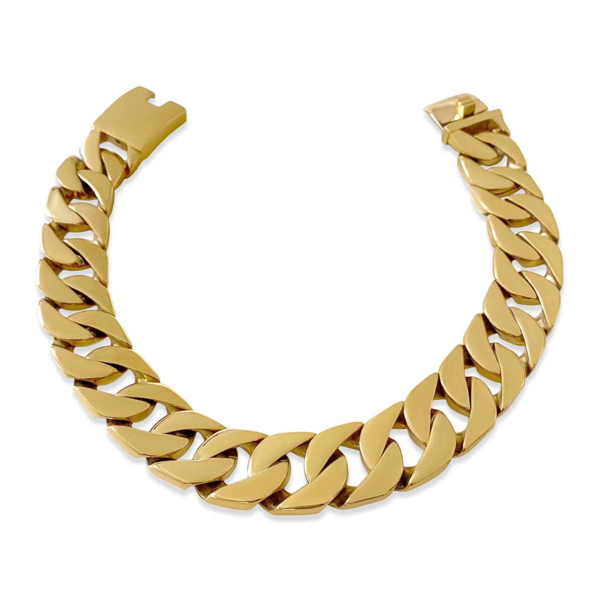 Gold Chunky Chain Necklace | Wolf & Badger (US)