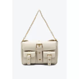 Bolsa Shoulder Kyra Média Bege | ZZ Mall (BR)
