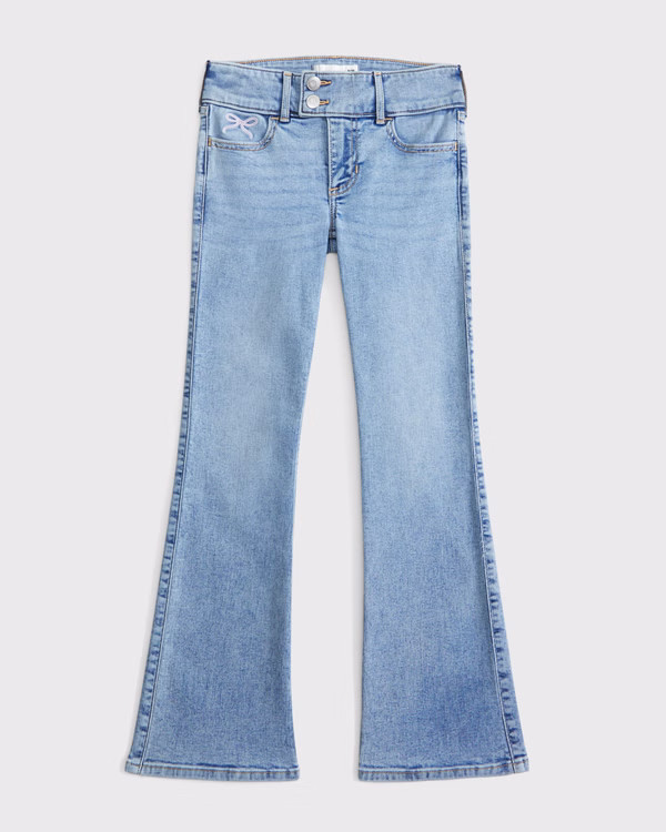 low rise bootcut jeans | Abercrombie & Fitch (US)