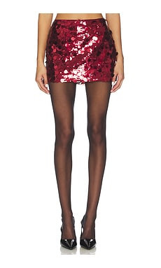 superdown Bebe Mini Skirt in Oxblood from Revolve.com | Revolve Clothing (Global)