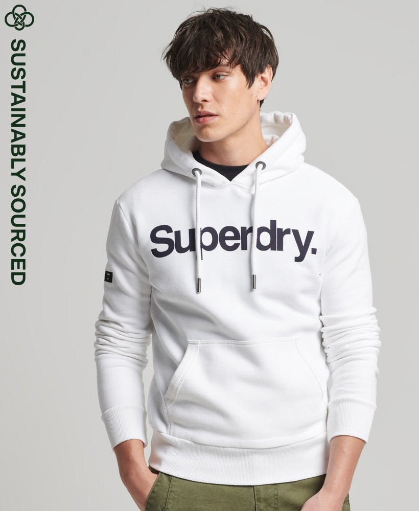 Organic Cotton Core Logo Graphic Hoodie | Superdry (US)
