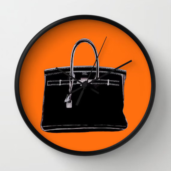 HERMES BAG CLOCK 2 color choices | Etsy | Etsy (US)