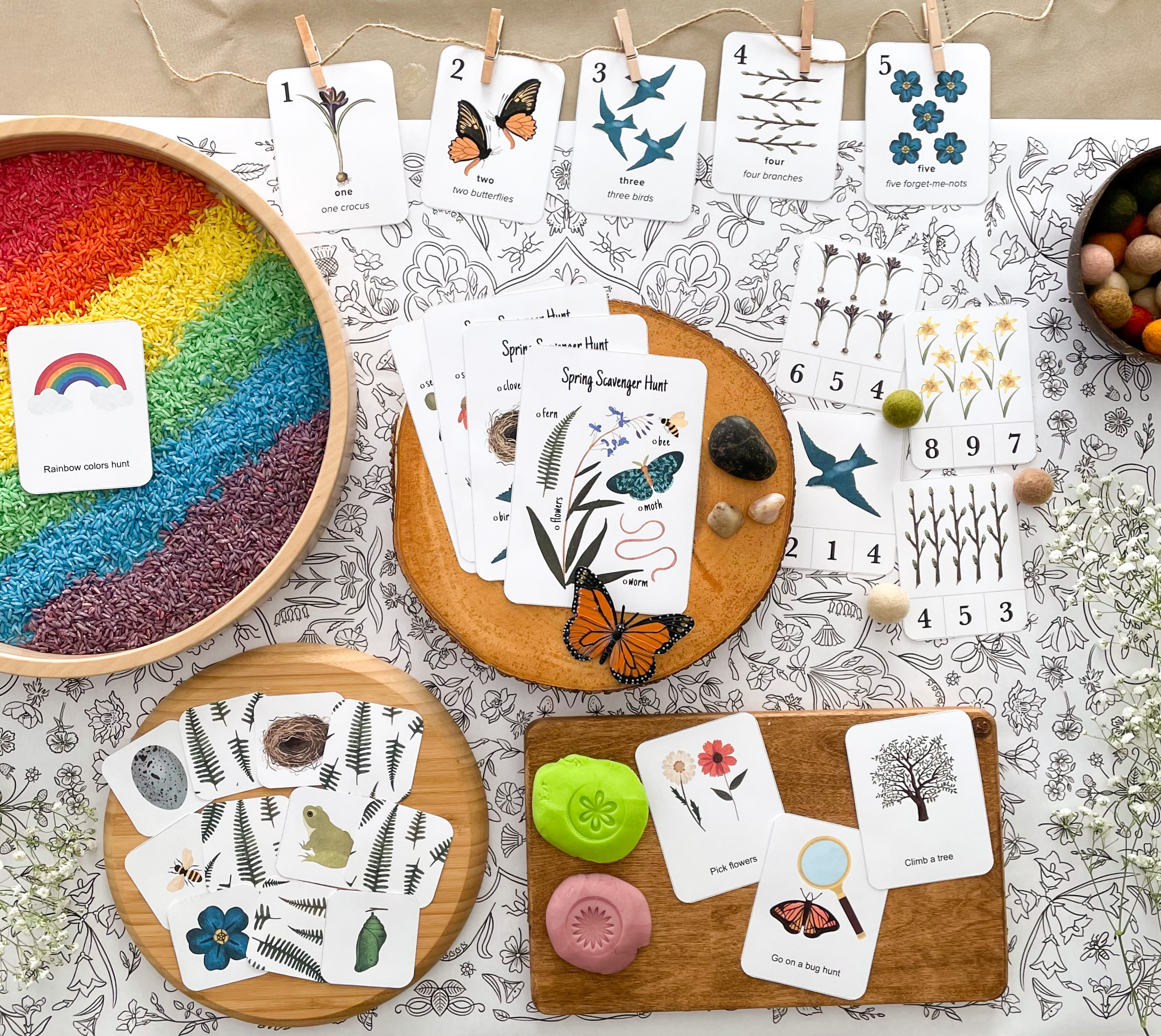 ☀️ Ready for Spring?!

Our Spring Nature Bundle is back with cheerful colors and fresh designs. 

Now on SALE when you use the code: SPRING at checkout! Head to our website www.MorningsTogether.com to shop!

🌱 With hand-illustrated bugs, flowers, butterflies and more, this fun collection is sure to brighten your spirits as you prepare for the warmer days ahead!

Inside, you’ll find:
🌷Spring Scavenger Hunt Cards
🌷Spring Giant Coloring Poster 
🌷Spring Activity Cards 
🌷1-20 Count and Clip Cards
🌷1-20 Garden Count and Clip Cards
🌷1-20 Spring Counting Cards 
🌷Spring Matching Squares

Click below to shop the bundle and all our favorite Spring resources. 

 #LTKSeasonal #LTKKids #LTKFamily
