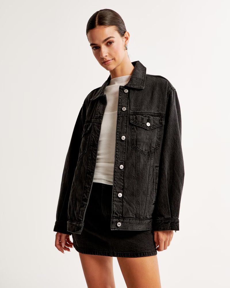 Denim Trucker Jacket | Abercrombie & Fitch (US)