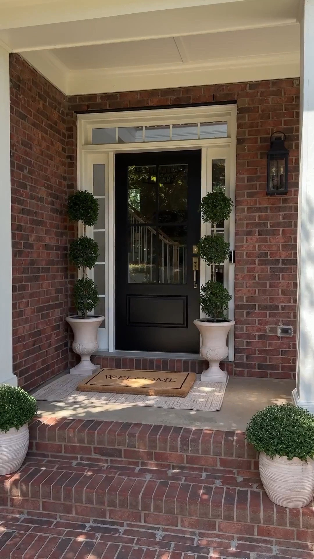 Officially welcoming everyone with our updated front porch! Can you guess how I'm loving the new door and these beautiful planters?

porch decor, home refresh, neutral style, outdoor furniture, exterior design, cozy home, front porch goals, cozy vibes, lowes

#LTKSeasonal #LTKU #LTKHome