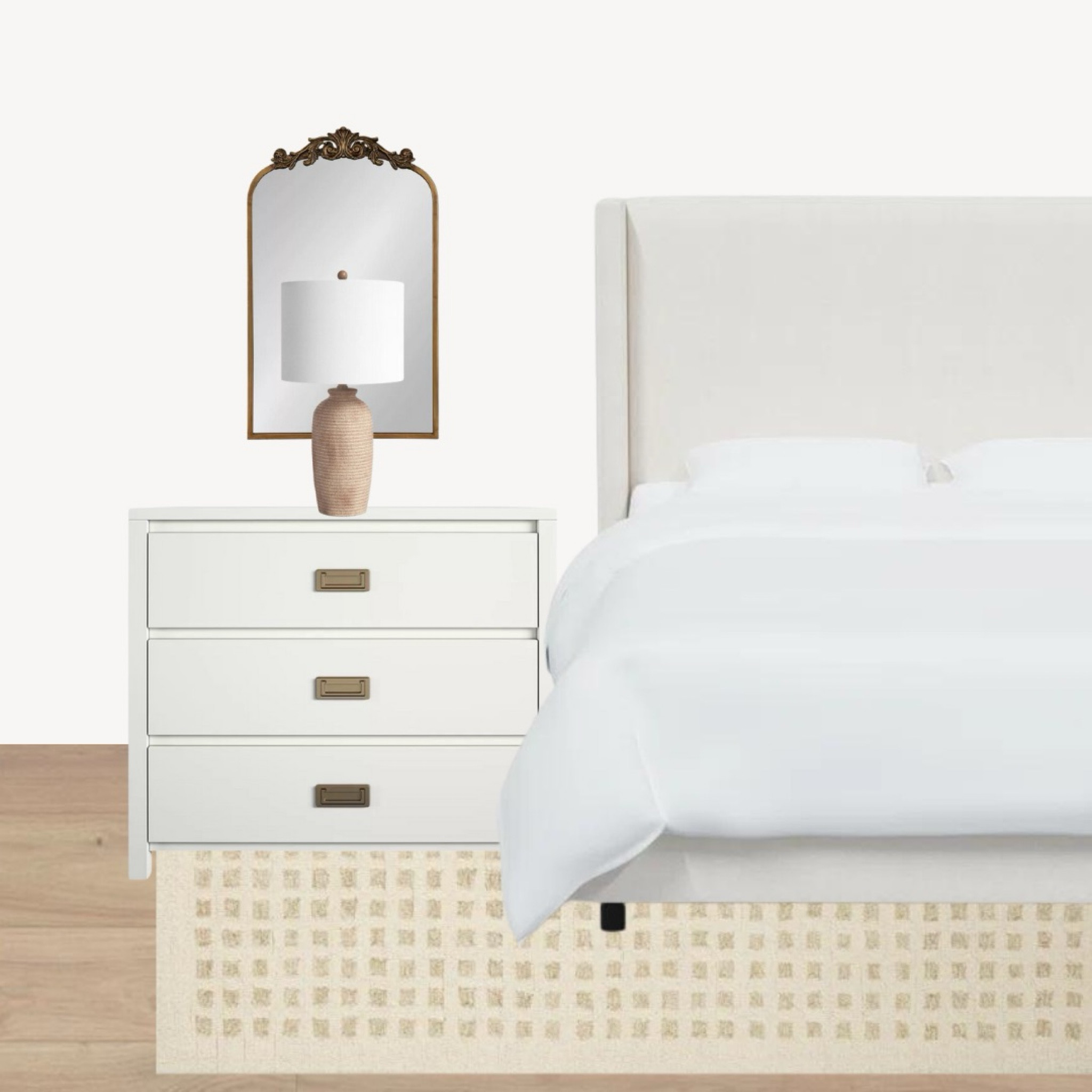 Budget bedroom design using Wayfair WayDay sale items!