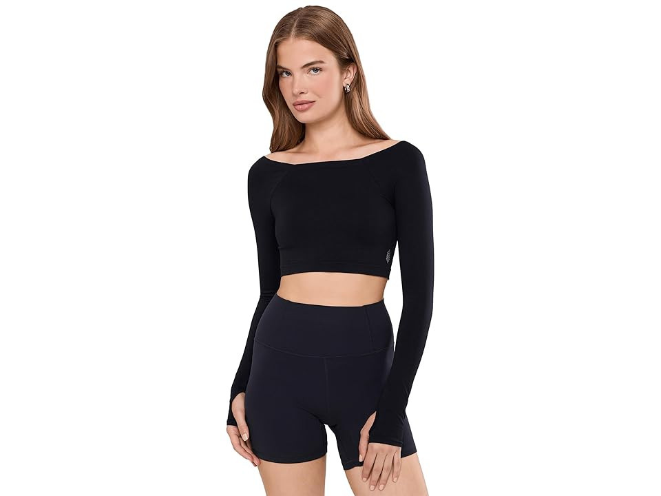 FP Movement High Plank OTS Layer Women's Clothing Black: XS-SM (Women's 0-6), Elastane/Nylon/Polyester | Zappos.com