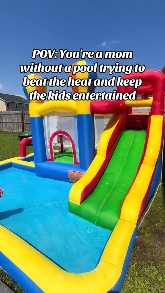 It's worth every cent! 🤩 

#inflatablewaterslides #inflatablewaterpark #momhacks #summeractivities #amazonfinds #amazonmusthave #amazonsummermusthaves #summermusthaves #momsoftiktok #waterslide #kidswaterslide #inflatablepool

#LTKSwim #LTKParties #LTKKids