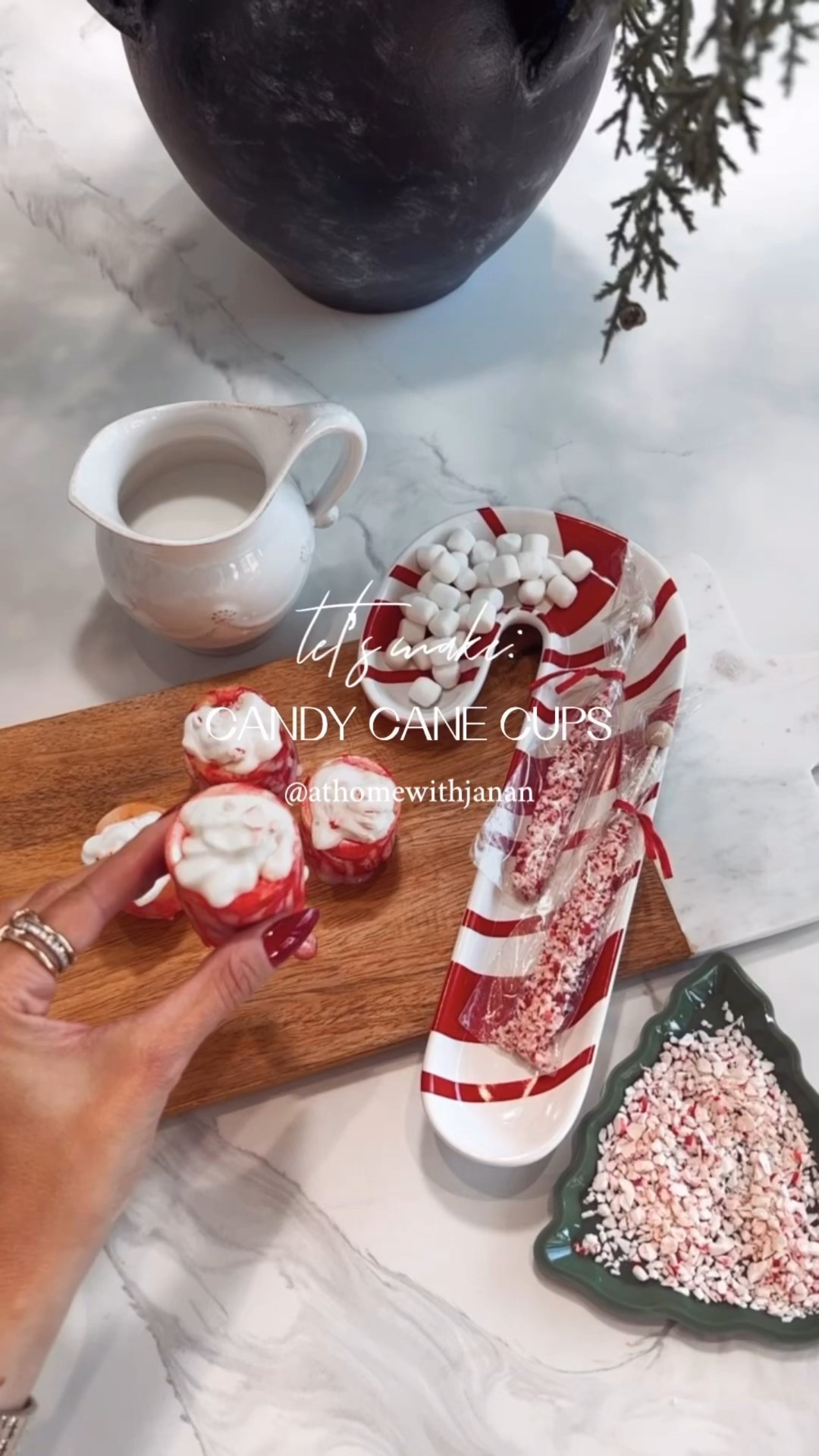 Candy cane cups 
Ice mold


#LTKHome #LTKHoliday #LTKParties