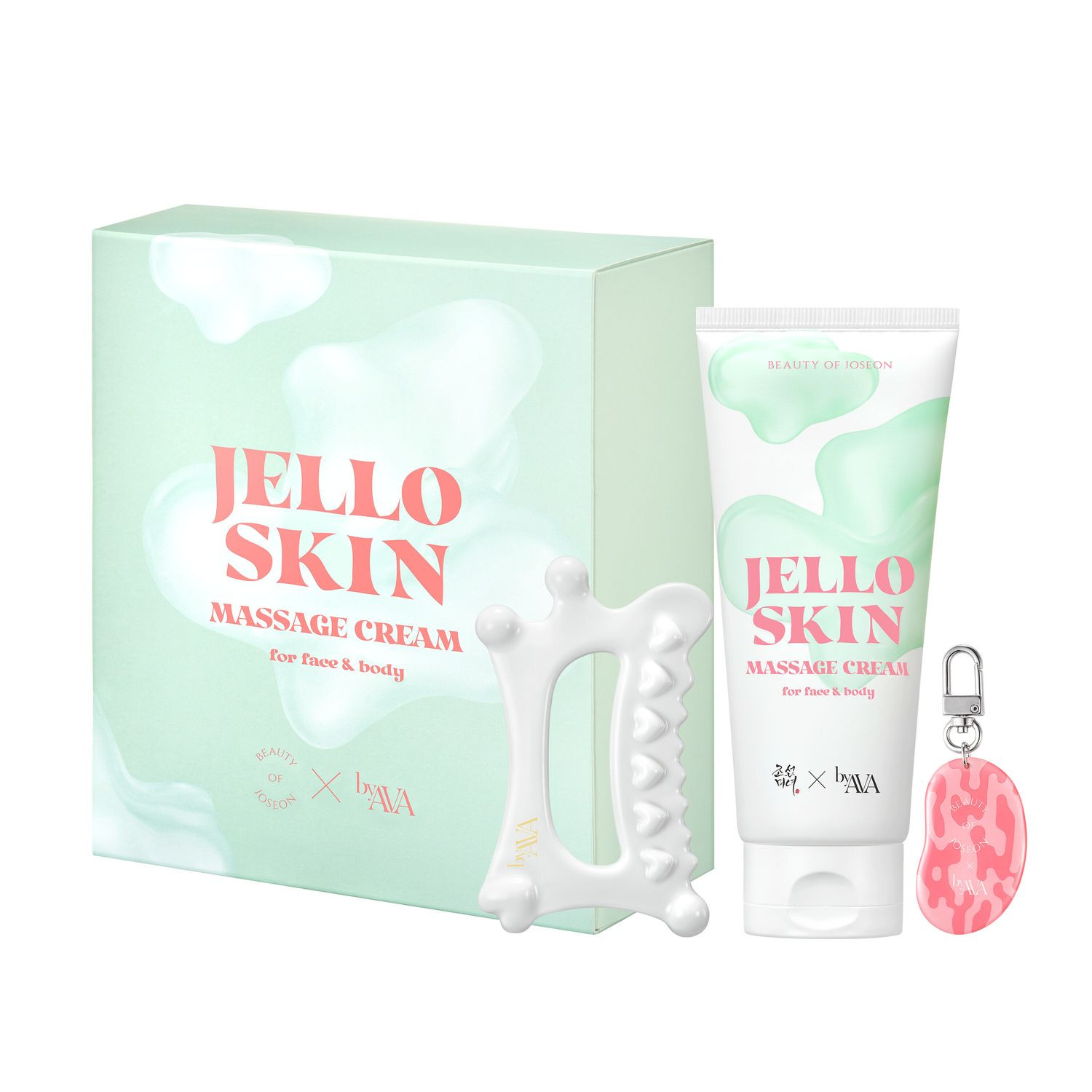 Beauty of Joseon Jello Skin Massage Cream & Gua Sha Massager Kit | OLIVE YOUNG Global | Olive Young Global