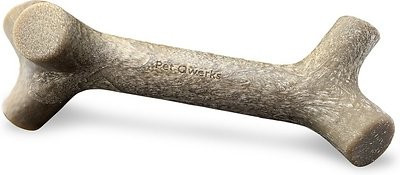 Pet Qwerks BarkBone Peanut Butter Flavor Chew Stick Tough Dog Chew Toy | Chewy.com