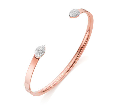 Fiji Bud Diamond Cuff | Monica Vinader (US)