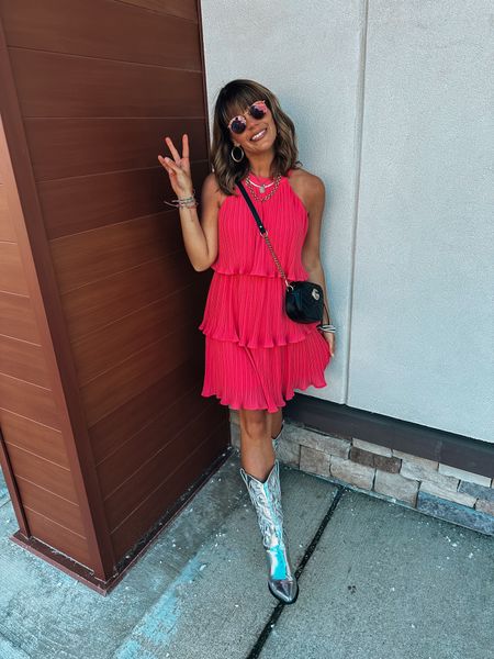 Love these pink tiered dress! I wore it to church but would be cute for an event, graduation, or wedding.

Dress: s tts
Boots: 8 tts 

Amazon 
Amazon fashion 
Amazon style 
Found it on amazon
Graduation 
Wedding guest dress
Ray-Ban 
Sunglasses 
Cowboy boots#LTKxSephora 

Follow my shop @themrskersten on the @shop.LTK app to shop this post and get my exclusive app-only content!

#liketkit 
@shop.ltk
https://liketk.it/4DBY8

Follow my shop @themrskersten on the @shop.LTK app to shop this post and get my exclusive app-only content!

#liketkit #LTKparties #LTKfindsunder50 #LTKFestival #LTKshoecrush #LTKfindsunder50
@shop.ltk
https://liketk.it/4DLfV

#LTKFestival #LTKwedding #LTKparties