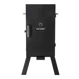 Masterbuilt 30 in. Analog Electric Smoker in Black with 3 Racks MB20070210 - The Home Depot | The Home Depot