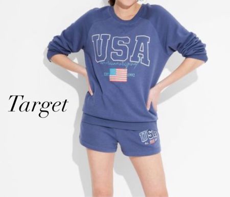 New at Target!!

Women's American Original USA Graphic Sweatshirt - Navy Blue

Women's American Original USA Graphic Shorts - Navy Blue

#LTKfindsunder50
