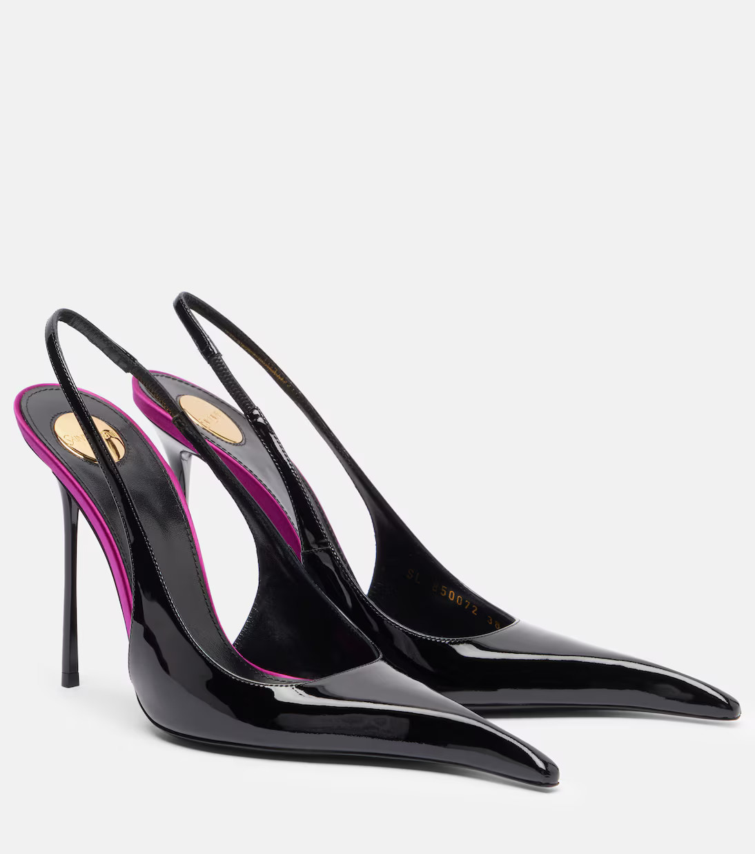 Amalia 110 patent leather slingback pumps | Mytheresa (INTL)