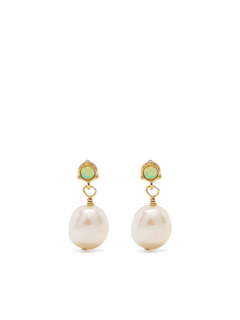 Anni Lu Pearl Drop Earrings - Farfetch | Farfetch Global