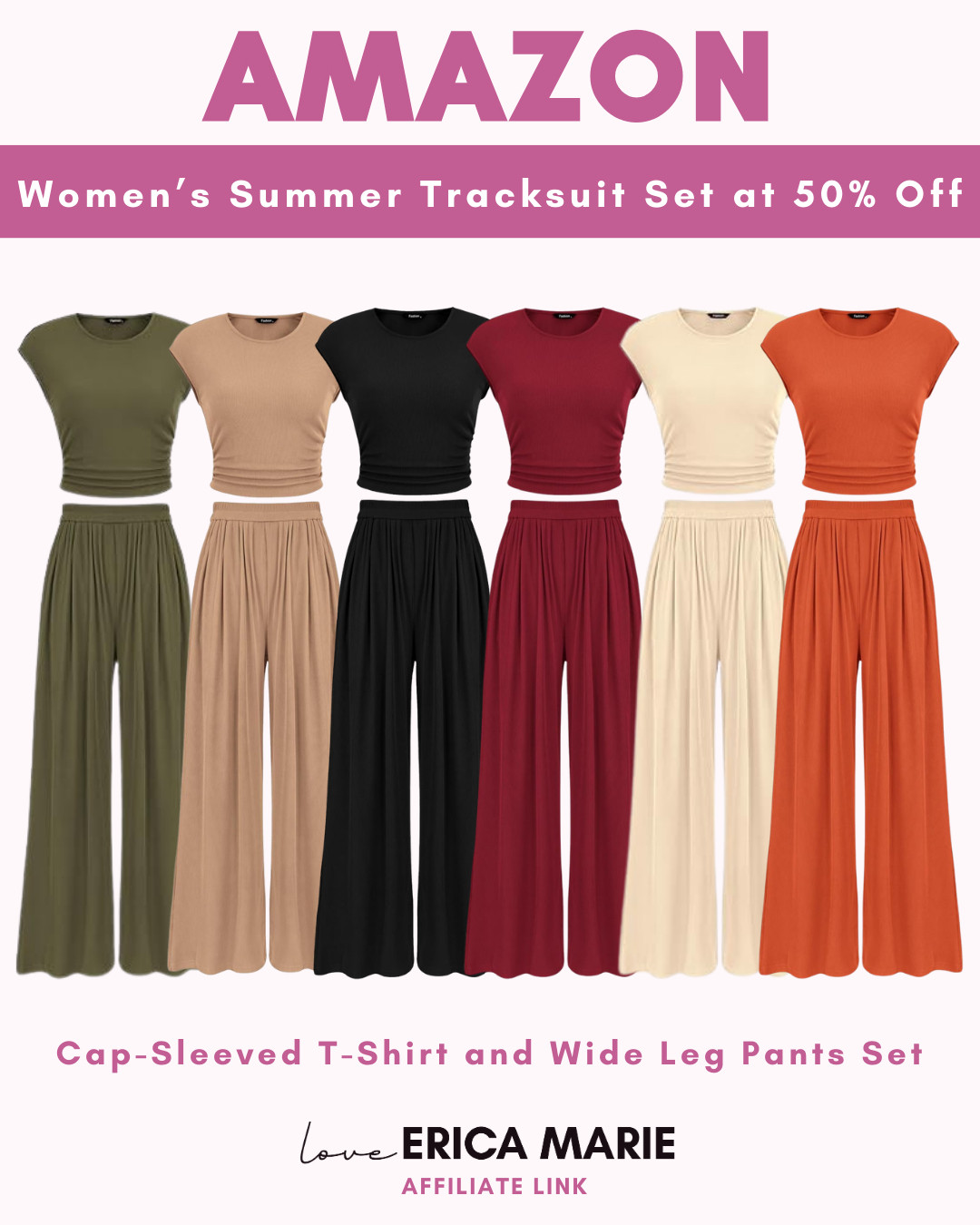 Women’s Summer Tracksuit Set at 50% Off 

 #LTKootd #LTKSeasonal #LTKMidsize