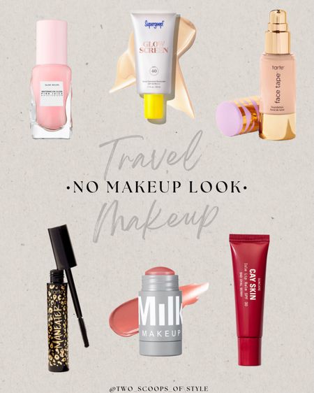 No makeup-makeup look. 
Dewy moisturizer
Glow screen SPF
Medium coverage foundation
Mascara
Cheek tint
Lip balmm

#LTKxSephora #LTKbeauty