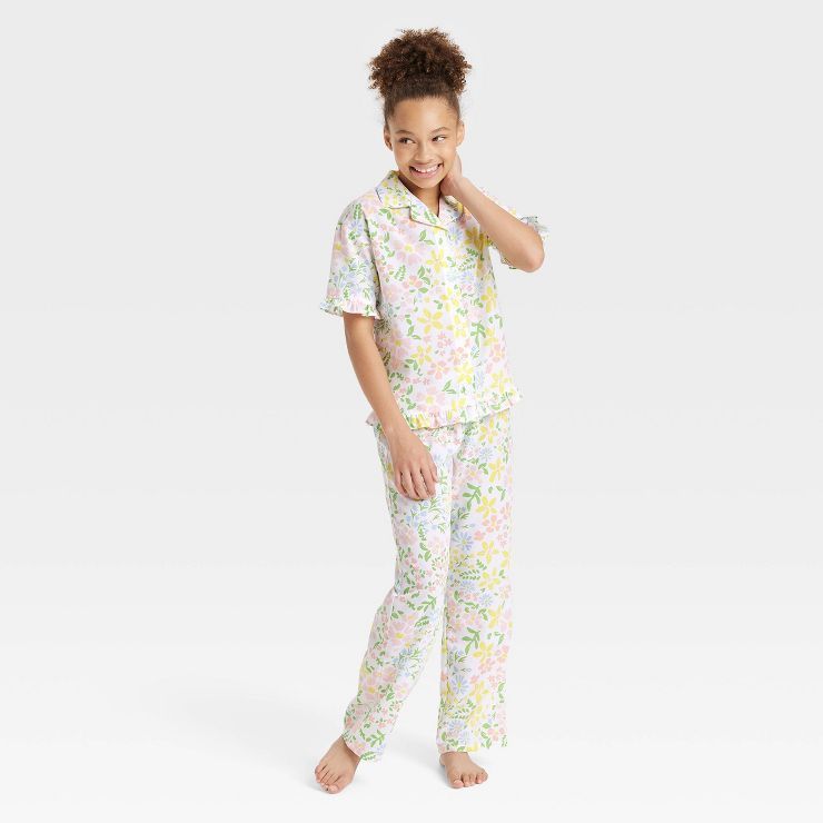 Kids' Mommy & Me Matching Family Pajama Set - White | Target