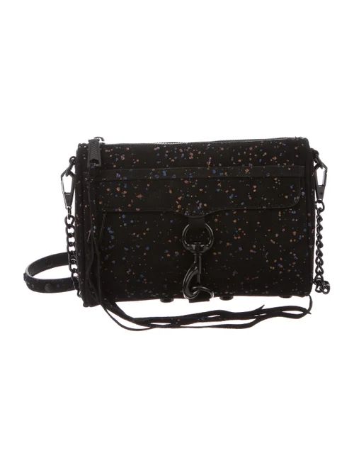 Splatter Suede Mini M.A.C. Crossbody Bag w/ Tags | The RealReal