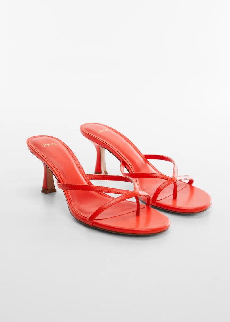 Heel strips sandals | MANGO (US)