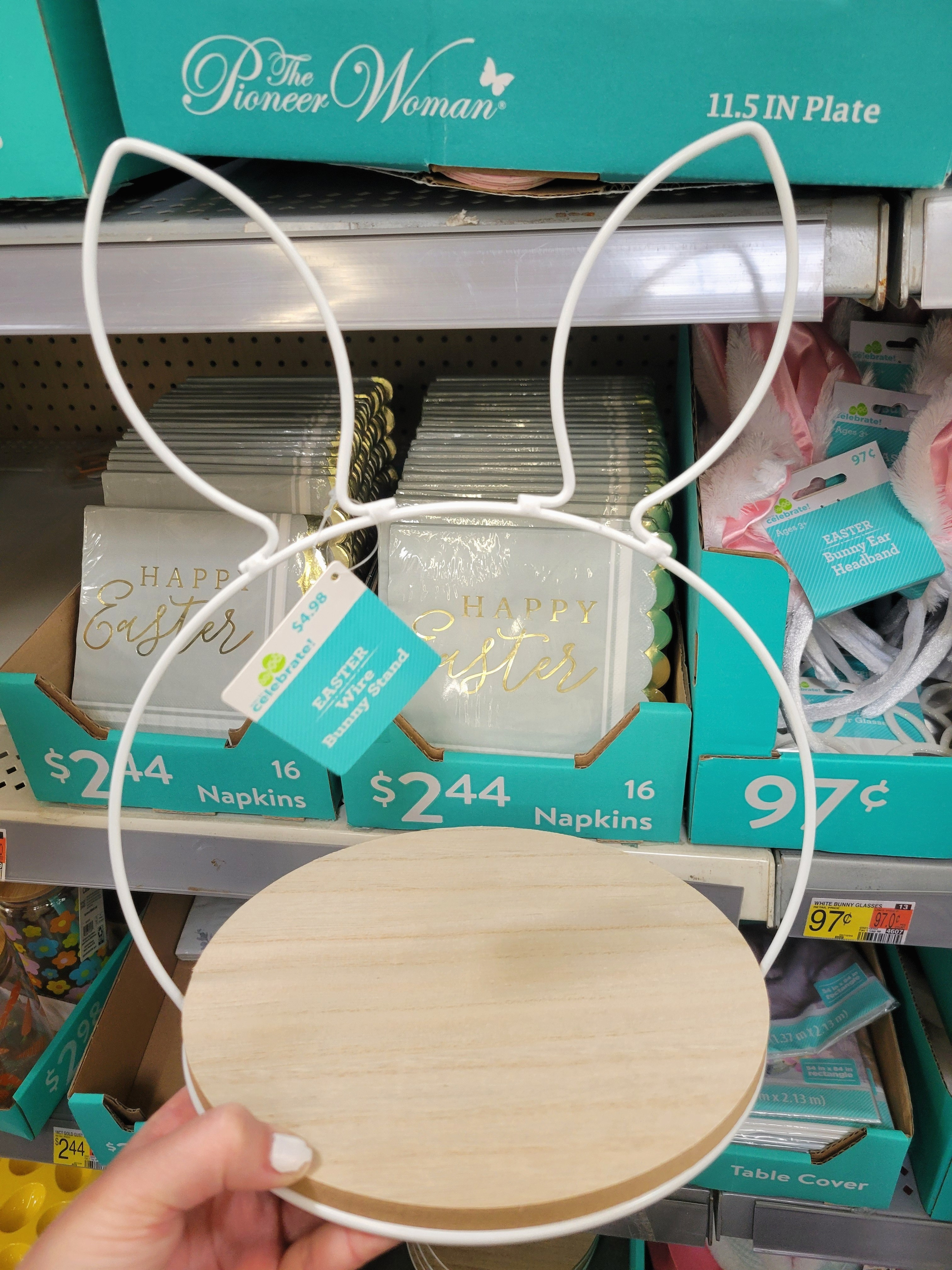 Easter White Wire Bunny Stand by Way To Celebrate from Walmart - How is something simple so cute? 😍 I did end up buying this & plan to use it in my closet for perfume or possibly jewelry? I haven't decided since I'm still in the process of finishing my closet 😬 Would be cute for an Easter party to use for treats / snacks (use parchment paper or plastic wrap), use on a shelf, kitchen counter, etc. 
↡ How would you use it? Remember you can always get a price drop notification if you heart a post/save a product 😉 

✨️ P.S. if you subscribed to my post alerts, follow, like, share, save, or shop my post (either here or @coffee&clearance).. thank you sooo much, I appreciate you! As always thanks sooo much for being here & shopping with me 🥹

| ltk spring sale, Wedding Guest Dress, Vacation Outfit, Date Night Outfit, Dress, Jeans, Maternity, Resort Wear, Home, Spring Outfit, Work Outfit, spring style, Baby Shower, Coffee Table, Bedding, Bedroom, Living Room, Sneakers, Nursery, Easter basket, Easter dress, Easter family outfits | #ltkspringsale #ltkmostloved #LTKxPrime #LTKxMadewell #LTKCon #LTKGiftGuide #LTKSeasonal #LTKHoliday #LTKVideo #LTKU #LTKover40 #LTKhome #LTKsalealert #LTKmidsize #LTKparties #LTKfindsunder50 #LTKfindsunder100 #LTKstyletip #LTKbeauty #LTKfitness #LTKplussize #LTKworkwear #LTKswim #LTKtravel #LTKshoecrush #LTKitbag #LTKbaby #LTKbump #LTKkids #LTKfamily #LTKmens #LTKwedding #LTKeurope #LTKbrasil #LTKaustralia #LTKAsia #LTKxAFeurope #LTKHalloween #LTKcurves #LTKfit #LTKRefresh #LTKunder50 #LTKunder100 #liketkit @liketoknow.it https://liketk.it/4zHHf

