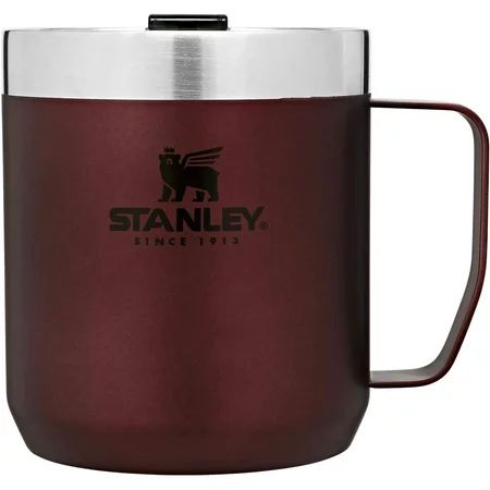 Stanley Legendary Camp Mug 12oz Stainless Steel Vacuum Insulated Coffee Mug with Drink-Thru Lid | Walmart (US)