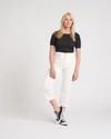 Bae Boyfriend Crop Jeans
   White | Universal Standard
