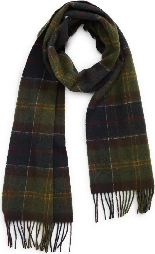 Tartan Lambswool & Cashmere Scarf | Nordstrom