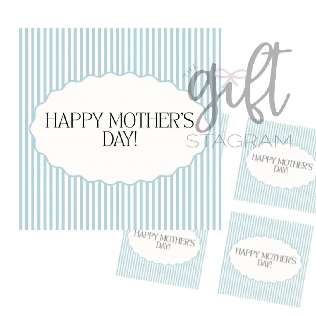 Happy Mother's Day Gift Tag | DIGITAL DOWNLOAD | Mother's Day Gift Tag | Mother's Day Gift Ideas ... | Etsy (US)