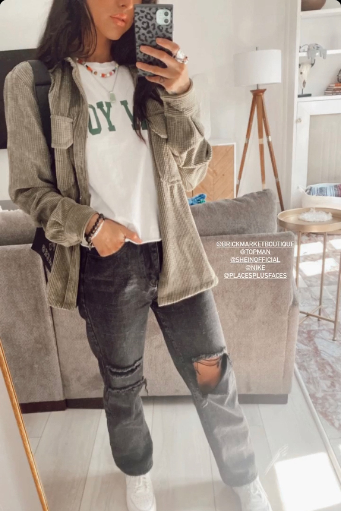 Gloomy Monday Vibes🌧️☁️
•
Cord button down shirt was from Top Man/Top Shop @ Nordstrom but couldn’t find. I linked a very similar shirt for actually cheaper than I bought this one🤍