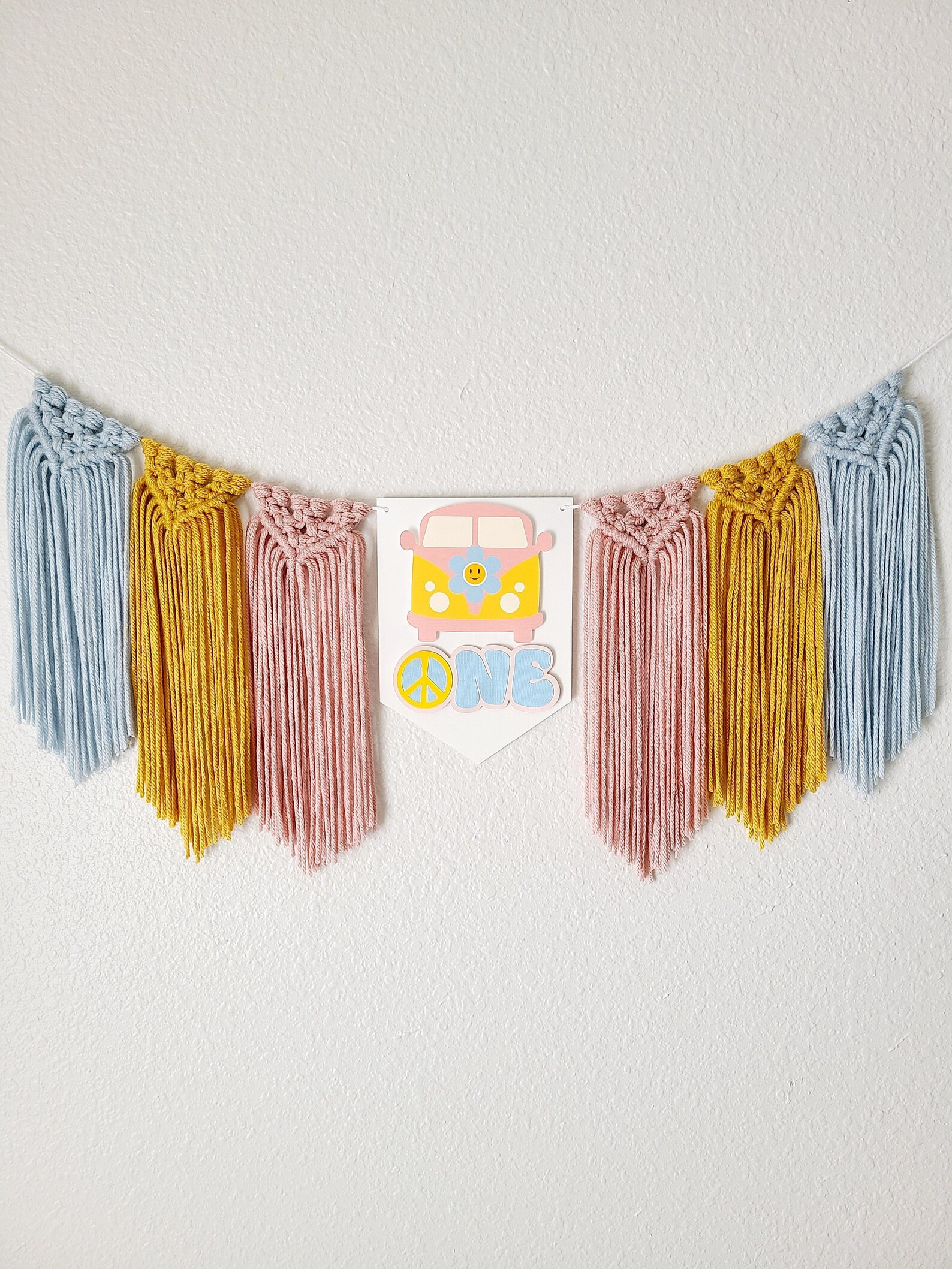 One Groovy Birthday Garland / Hippie Birthday Decor / 1st | Etsy | Etsy (US)