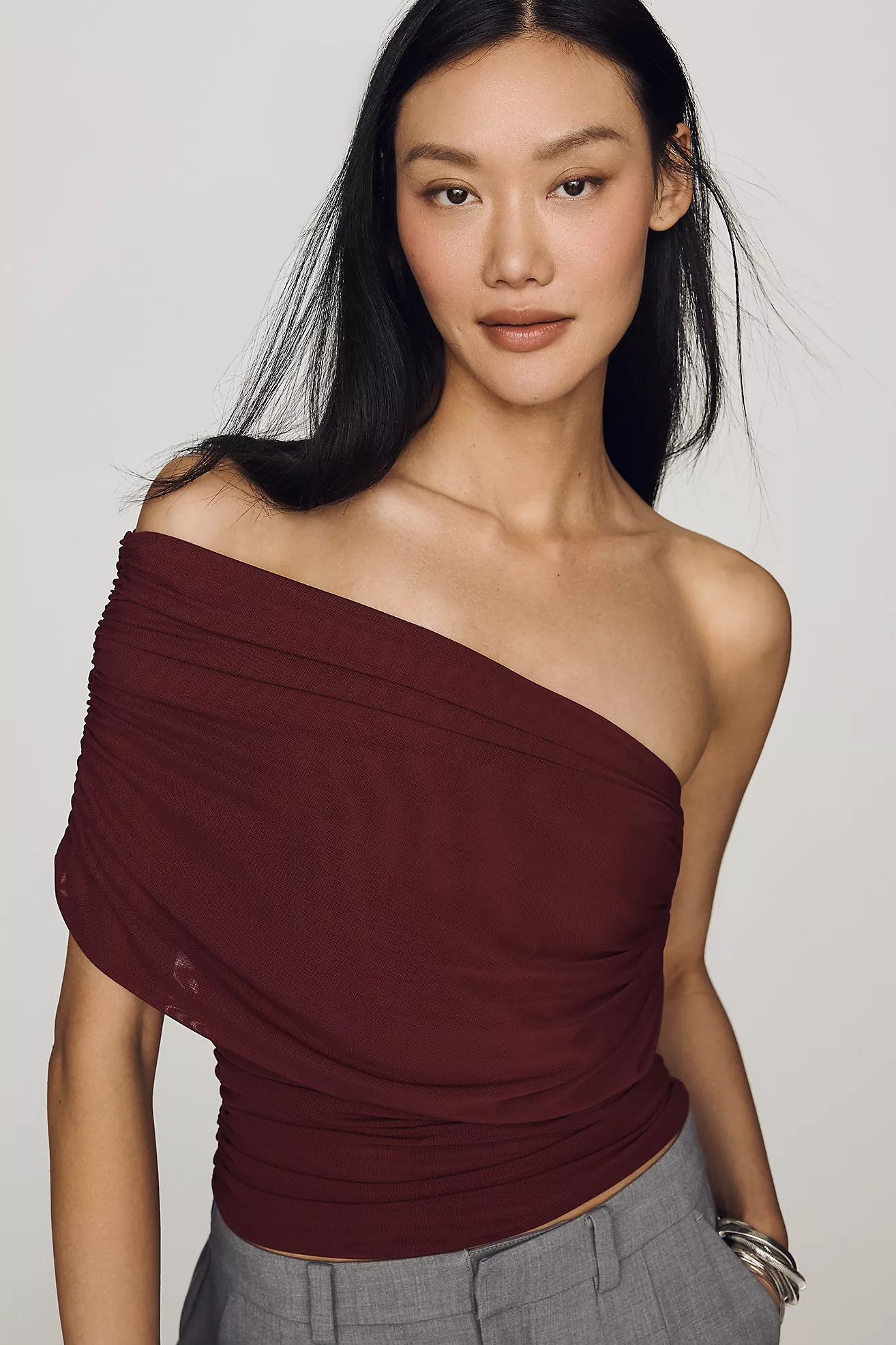 Bardot Harley One-Shoulder Top | Anthropologie (US)