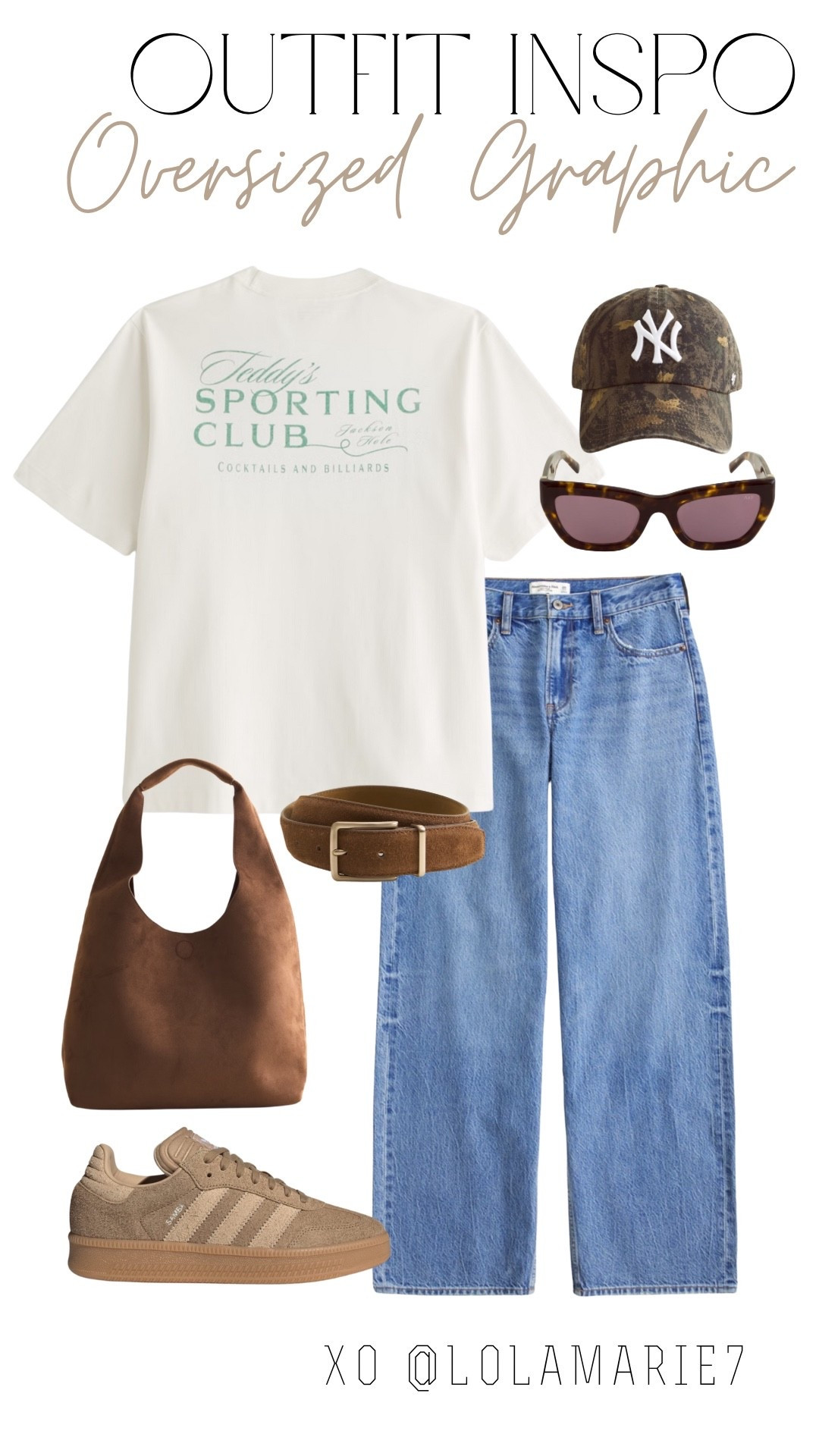 Loving the oversized graphic tee with baggy jeans trend 😍 

#abercrombie

#LTKSeasonal #LTKFindsUnder100 #LTKSaleAlert