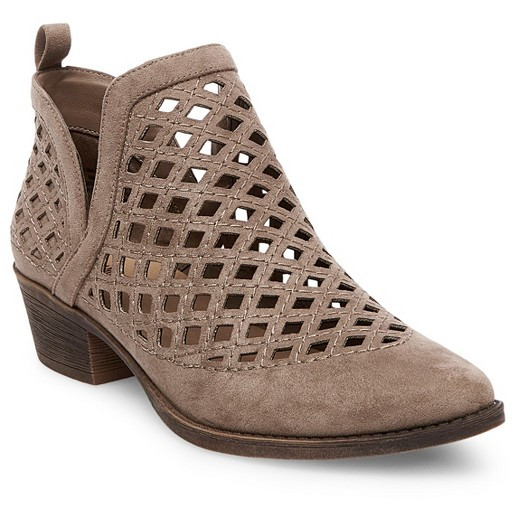 Women's Dillion Laser Cut Split Booties - Mossimo Supply Co.™ | Target
