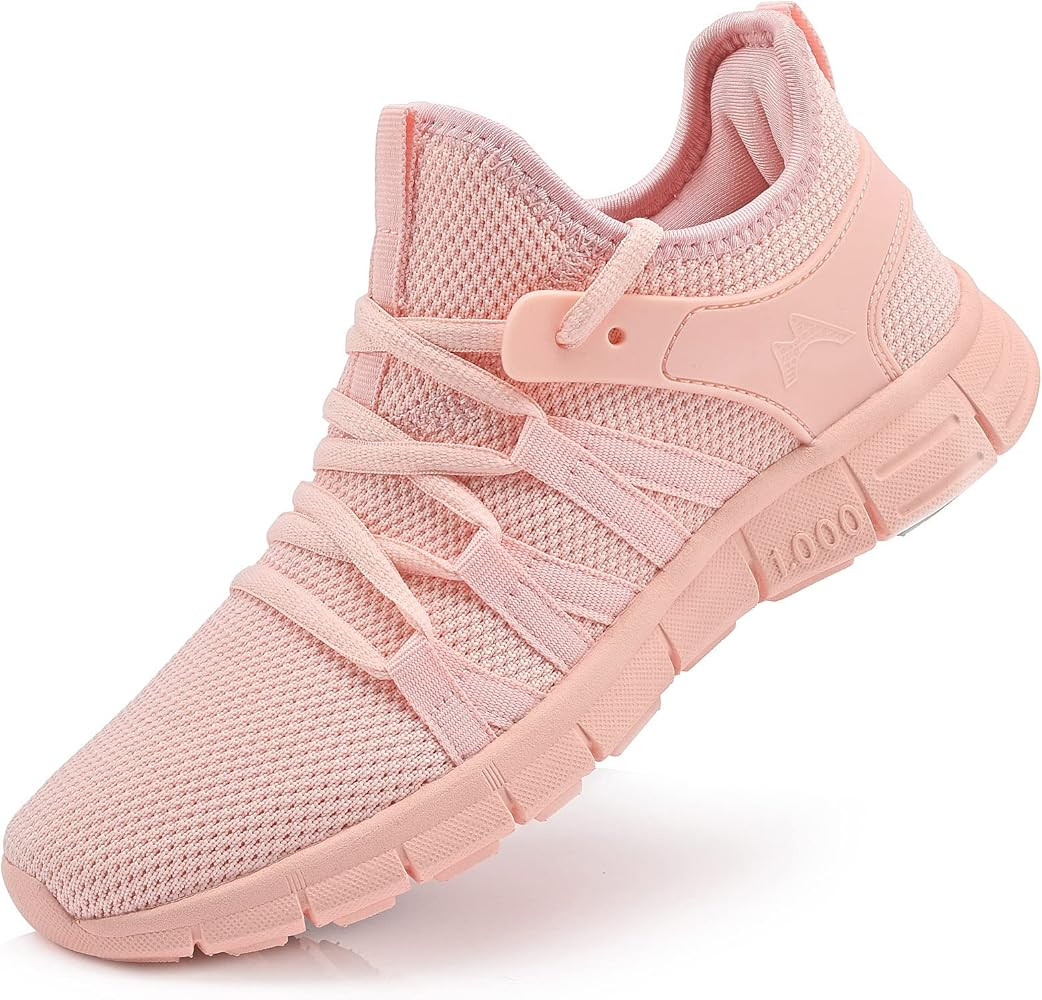 AOE Womens Walking Running Shoes Ultra Lightweight Breathable Mesh Tennis Shoes Non Slip Athletic Wo | Amazon (US)
