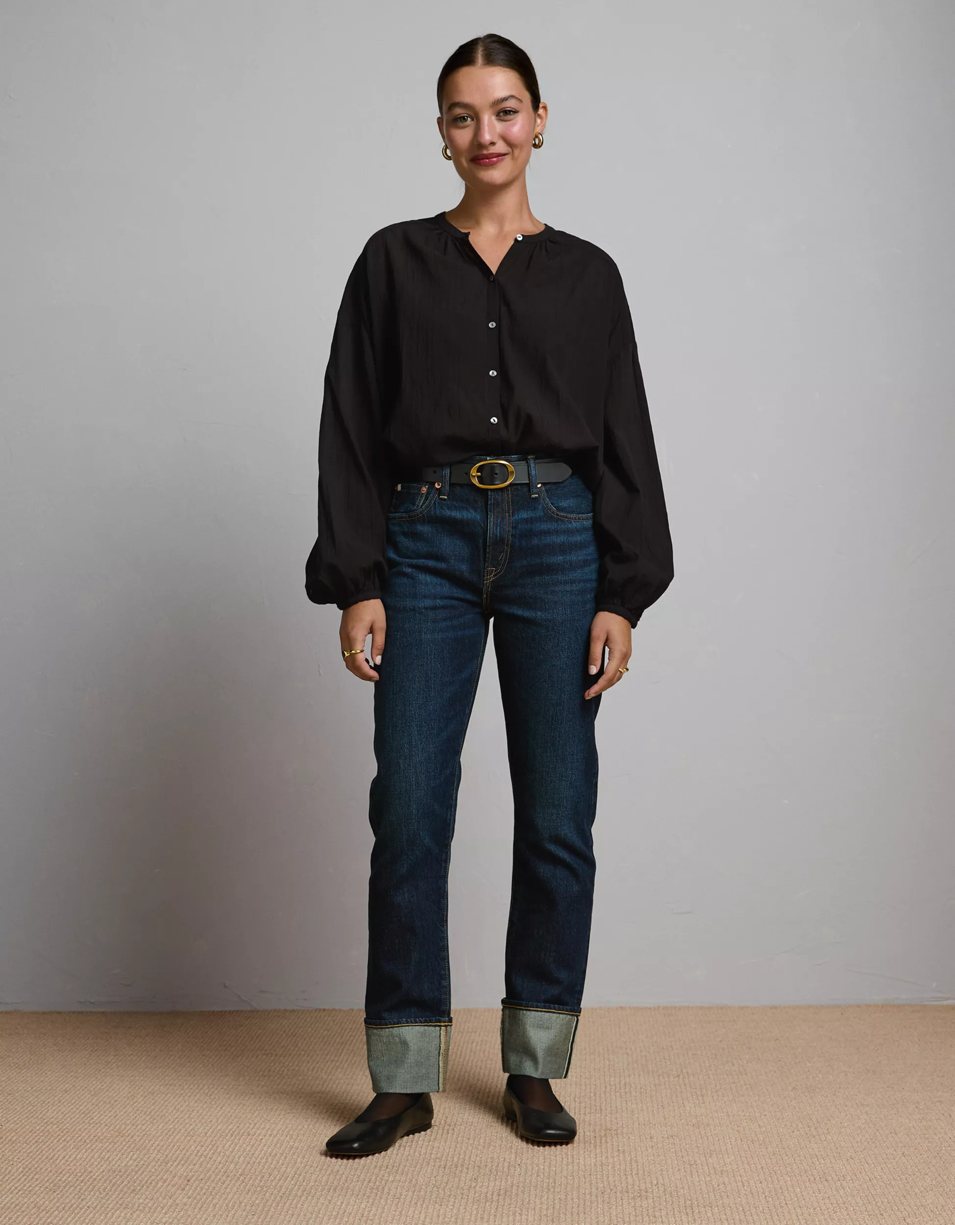 AE77 Premium Vintage Straight Jean | American Eagle Outfitters (US & CA)