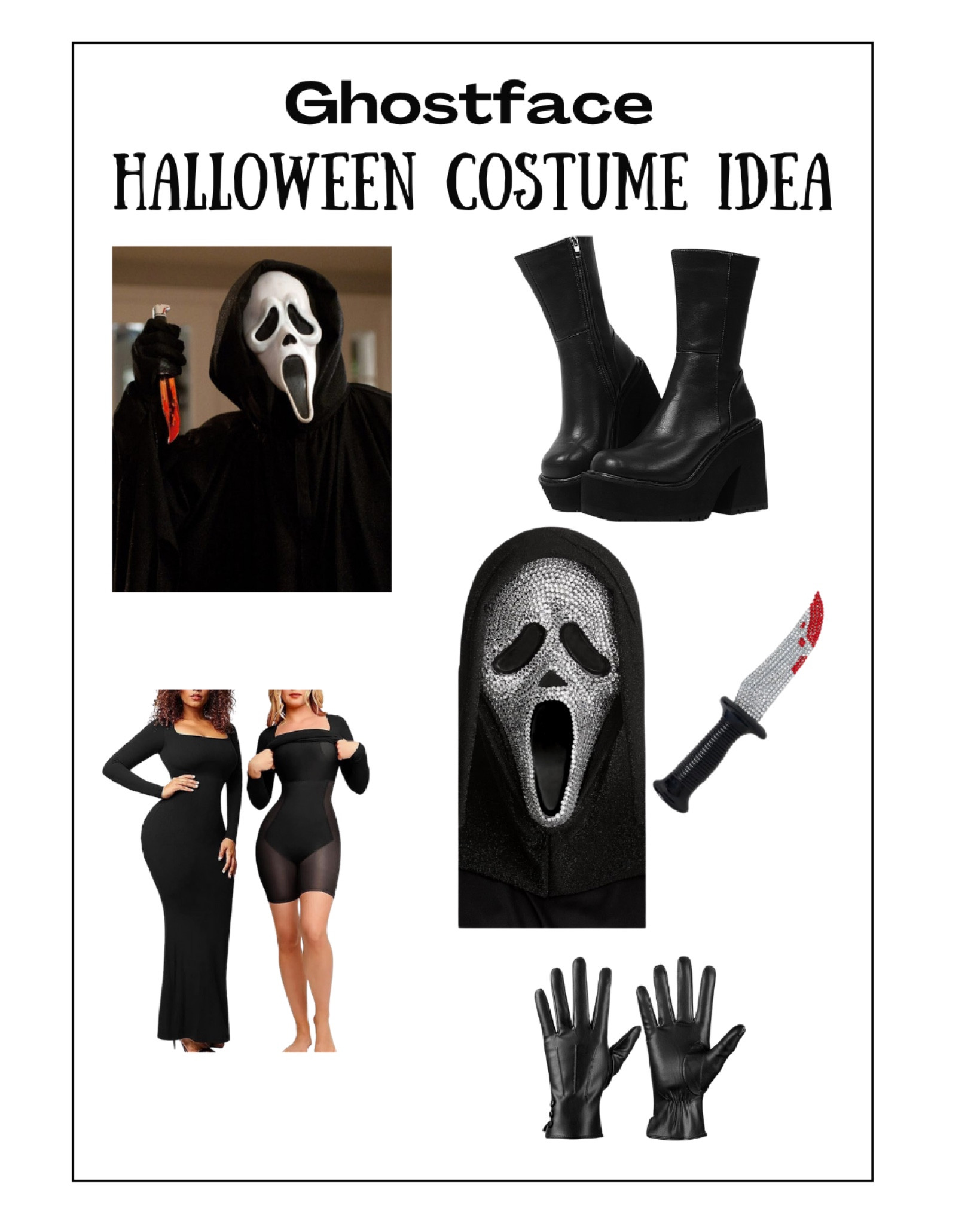 Easy Halloween Costume Idea | Ghostface Halloween Costume 

#LTKSeasonal