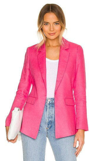 x REVOLVE Birch Blazer in Hot Pink | Revolve Clothing (Global)