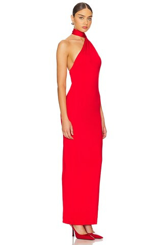 The Violetta Maxi Dress in Red | Revolve Clothing (Global)