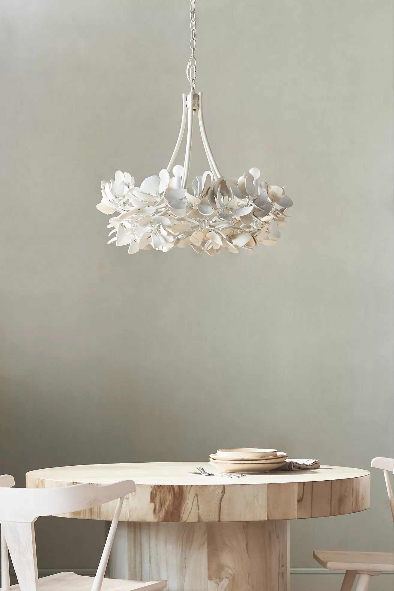 Magnolia Coconut Chandelier | Anthropologie (US)