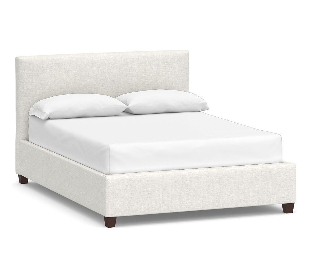Raleigh Square Upholstered Bed | Pottery Barn (US)