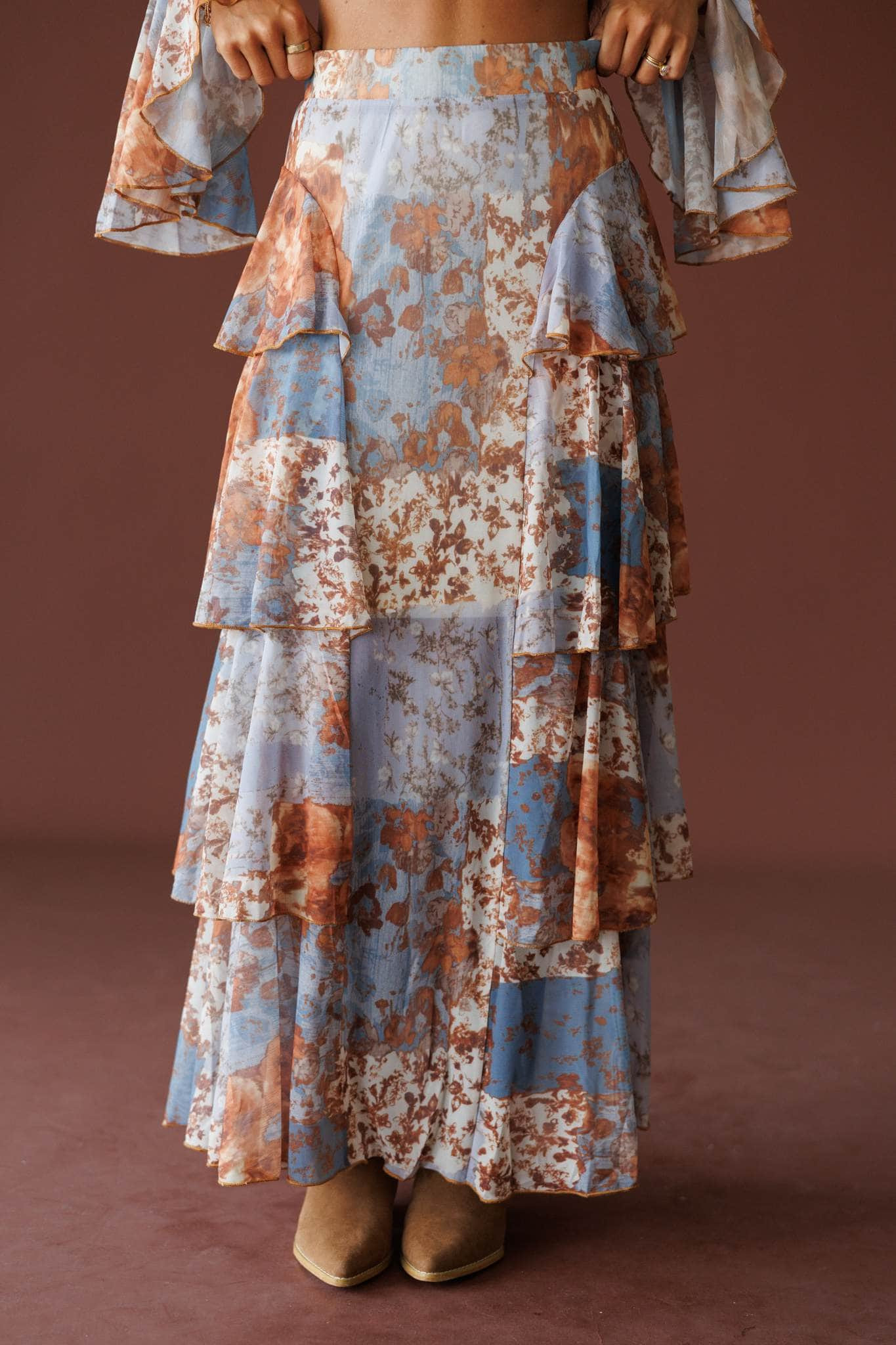 [Pre-Order!] Postcard From Texas Skirt | Lane 201 Boutique