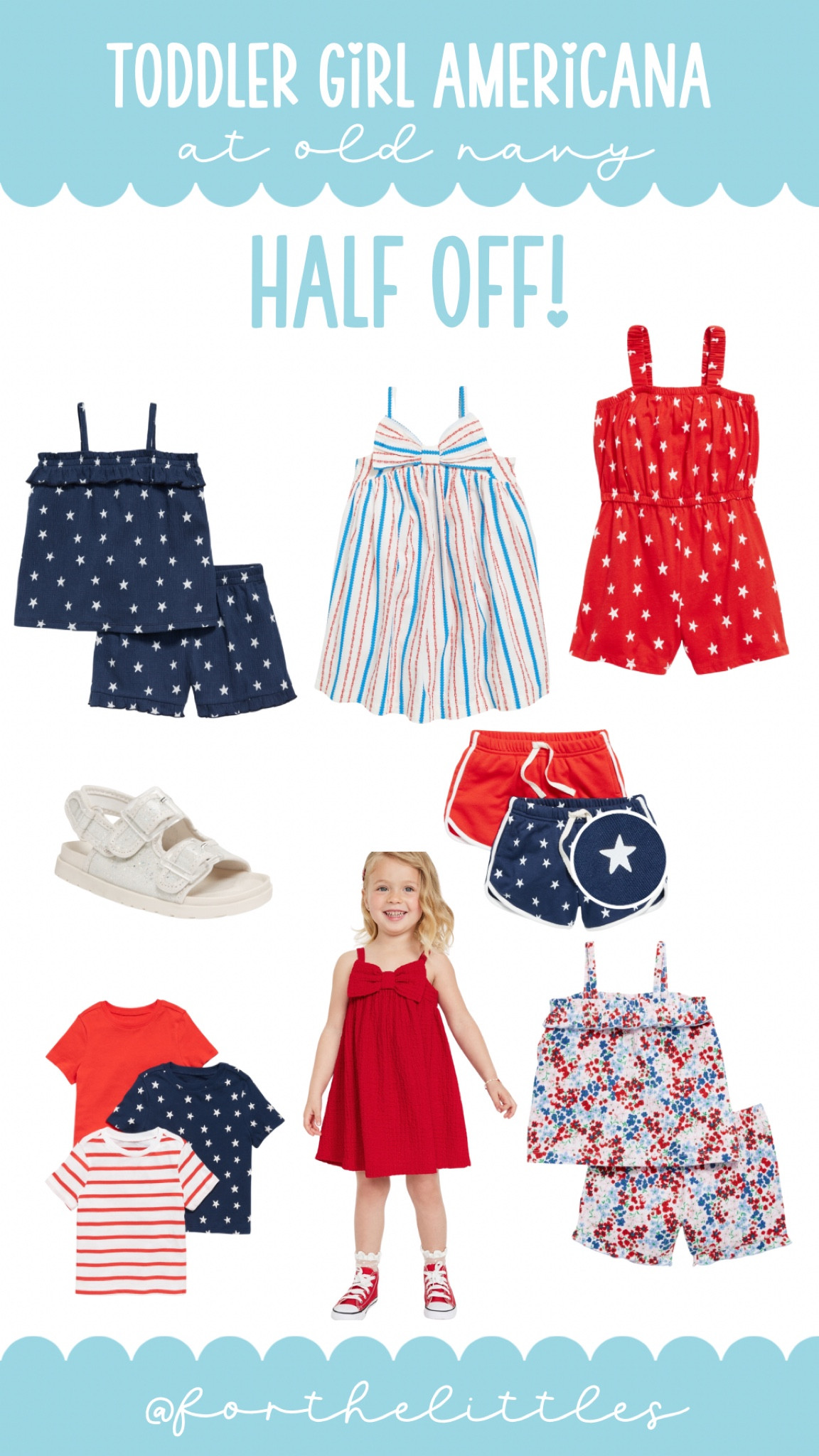 Toddler girl Americana at Old Navy 50% off!

#LTKKids #LTKSeasonal #LTKSaleAlert