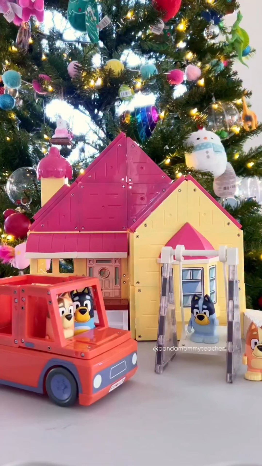 When I saw they combined two of our favorites—Bluey and magnetic tiles—I knew this set was a must-have. Plus, the figures are magnetic too! 🎁 Give the gift of imaginative play this holiday season!

#bluey #magnetictiles #openendedtoys #stemtoys #blueytoys #blueyandbingo