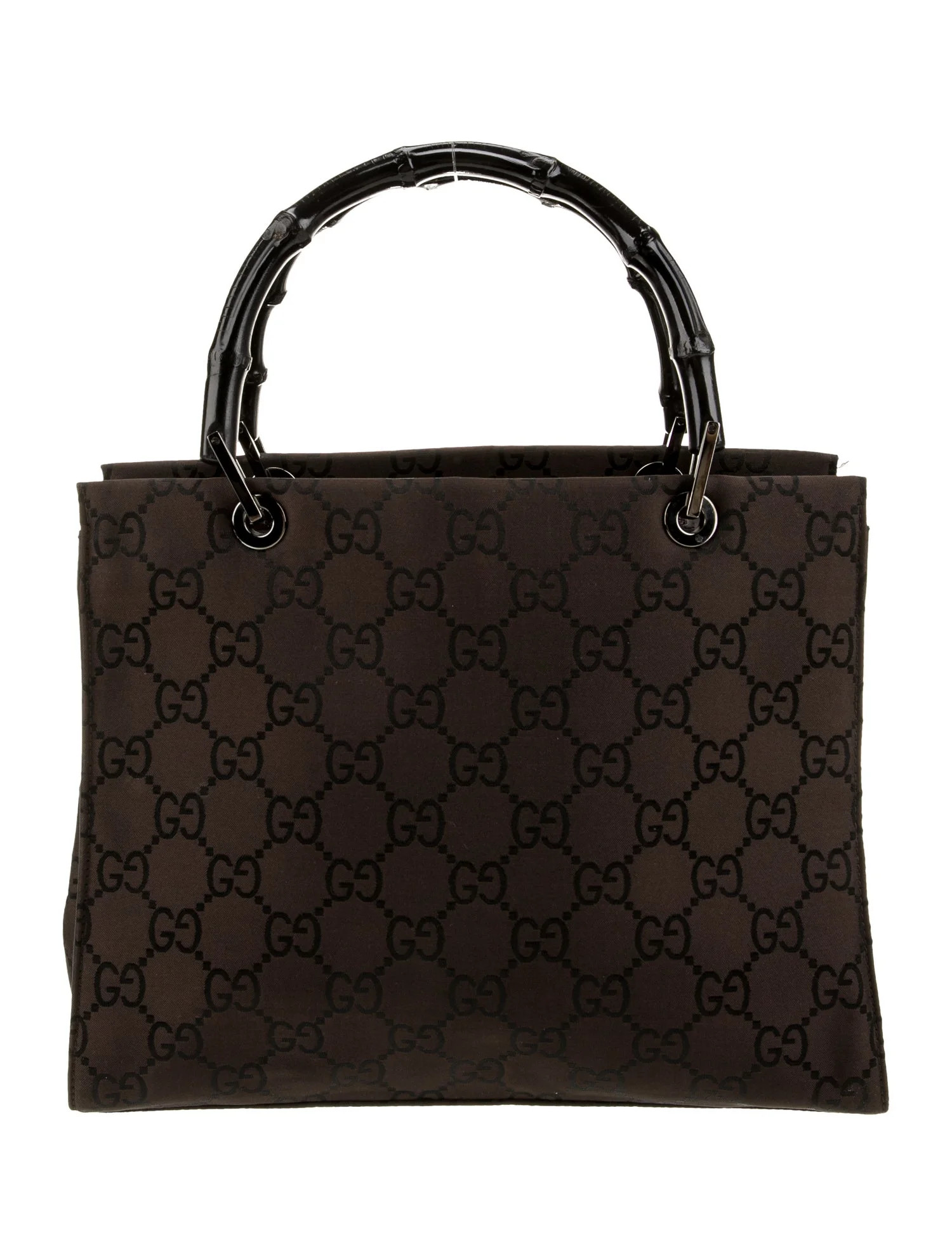 Bamboo Top Handle Bag Vintage | The RealReal