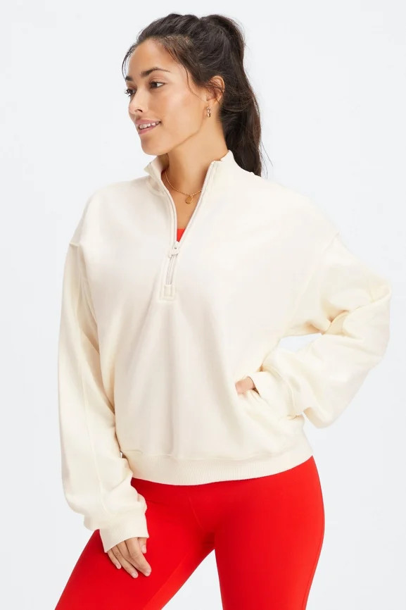 Forever Fleece 1/2 Zip Sweatshirt | Fabletics - North America