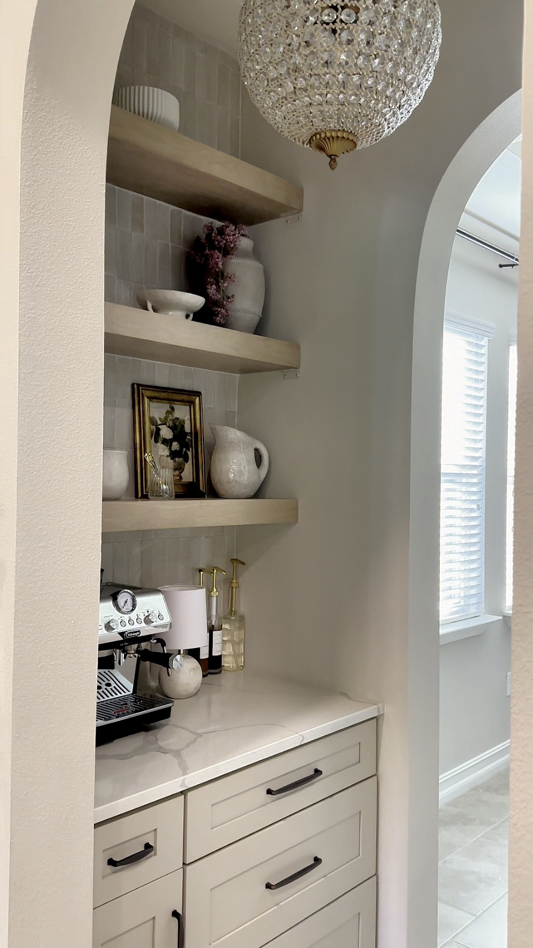 My coffee maker is on sale right now. I have purchased several different machines in my lifetime and this is definitely my favorite! 


DeLonghi coffee maker, espresso machine, coffee bar essentials, Amazon home, floating shelves 

#LTKhome